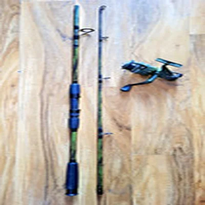 Carp Fishing Rod Reel Camouflage 6ft 4000 Baitrunner Combo Set Coarse River Pond