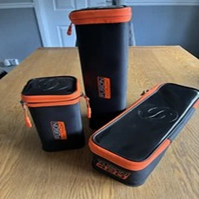 Job Lot Of Guru Eva Fusion Float/ Tackle  Pouches, Carp, Match, Ledger, Fishing