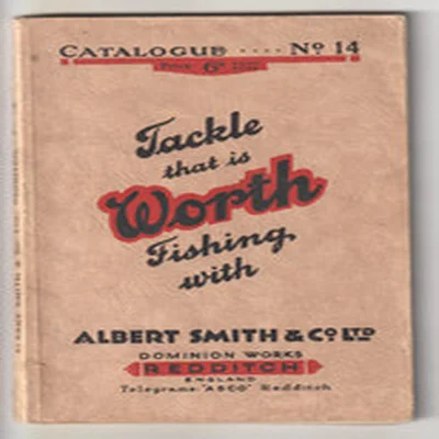EARLY (1929) "ALBERT SMITH & CO. REDDITCH" CATALOGUE NO.14. SCARCE . V.GOOD.