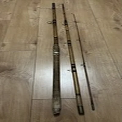 Rare early Milwards Senior Featherlite 14’ 3 Piece coarse Rod
