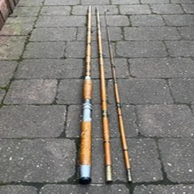 Vintage 11’ 9 Dr E Hall 1962 Whole Cane Fishing Rod