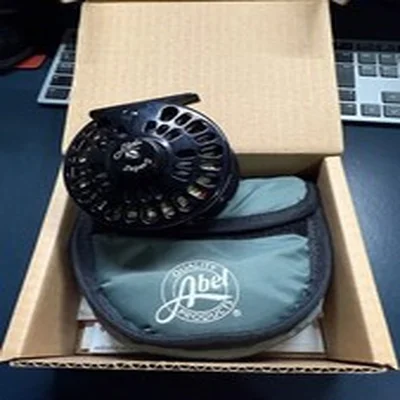 Abel Super 5 Fly Reel – Boxed with Original Pouch – Made in USA