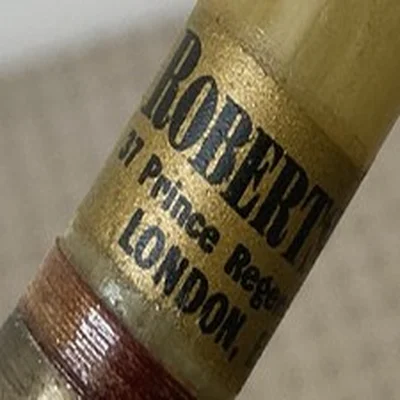 Vintage Fishing Rod Martin James Robertsons Old Coaster Fishing Rod & Bag