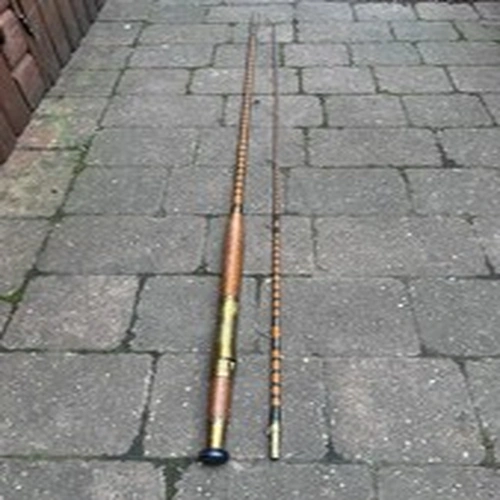 Vintage 9’ 7” A. Carter & Co. Ltd London 3219 Split Cane Fishing Rod