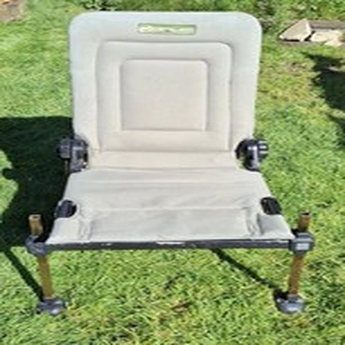 Korum Carp Fishing Chair Adjustable Coarse Seat Mud Feet River Lake Pond 