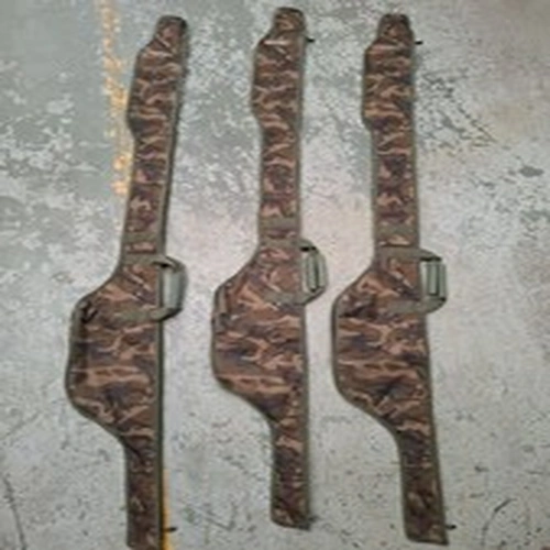 Fox Camolite 12ft Rod Sleeves X3 Carp Fishing Used Excellent Condition