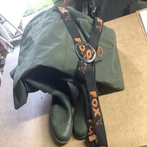 Fox Lightweight Unisex Fishing Waders - Brown, Size 8