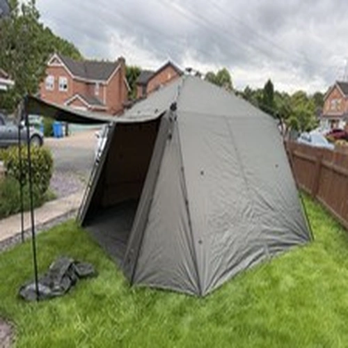 Nash Gazebo XL complete with Heavy Duty Ground Sheet and door extension kit