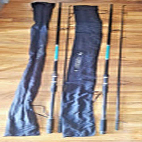 Carp Fishing Rods Rod Kingfisher 12ft 2 Piece Coarse River Lake Pond Pair 2