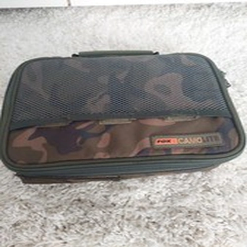 Fox Camo Lite Accessory and Bits Case Bag Carp Fishing
