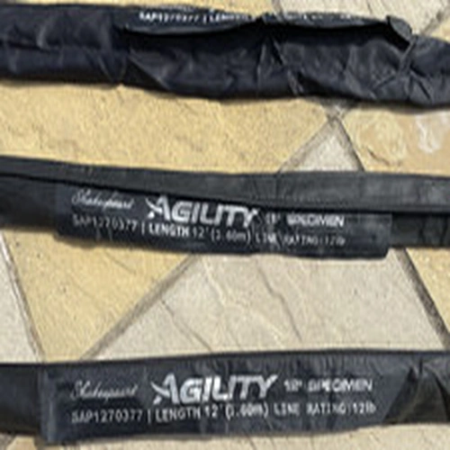 3 x Shakespeare Agility 12' Specimen 2lb TC Fishing Rods