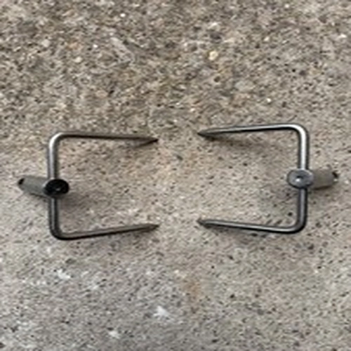 2 x TMC Stainless Steel Bankstick Stabilizer with locking thumb screw.