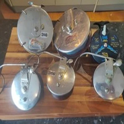 Fishing Job Lot Of Charles Alvey Fishing Reels