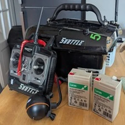 Waverunner Shuttle Bait Boat With Deeper Sonar