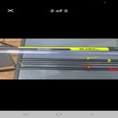 Matrix Torque 6m Power Margin Pole  With 2 Top Kits Elasticated