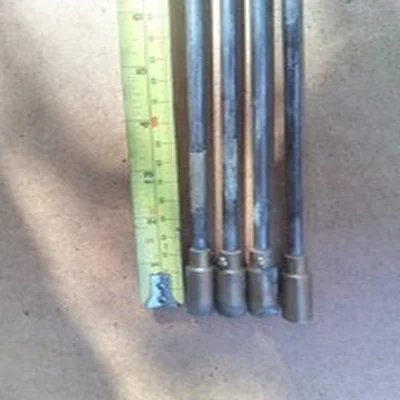 Lidsters 4-Black Aluminum Stage Stand for Carp Fishing Bank Sticks