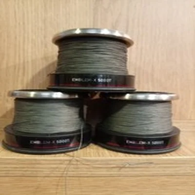 3 X Daiwa Emblem-X 5000T  Spare Spools With Braid Carp Tackle Gear Set Up