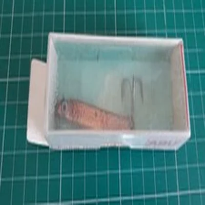 Vintage Abu Krill K 18g Sweden Fishing Lure. Copper. Boxed