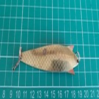 Vintage Abu Toby, G ,18g Sweden Fishing Lure. GOLD