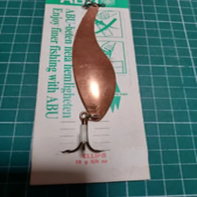 Vintage ABU Ellips 18g Copper Made in Sweden. (Copper without Scales)