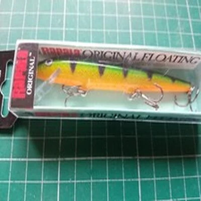 Rapala Original Floating  Minnow 11cm 6g  Lure F11P, Perch. New in Box