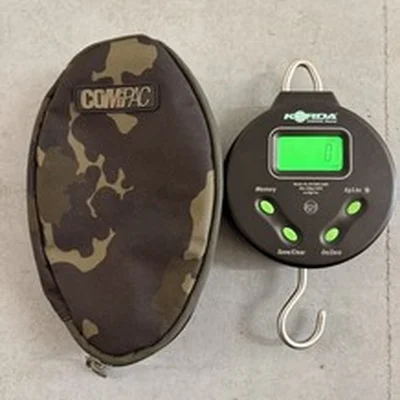 Korda Digital  Scales 132lb/60kg Reuben Heaton And Pouch Excellent Condition