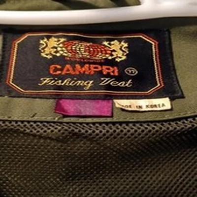 CAMPARI KHAKI FISHING VEST/ WAIST COAT