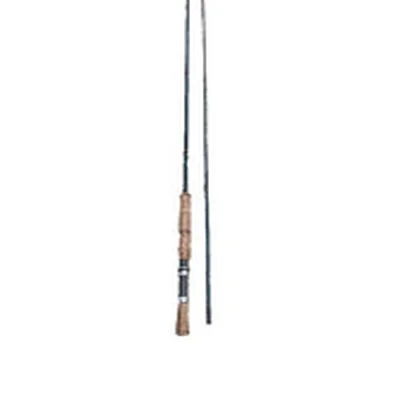 SHAKESPEAR 2.85 M RADIAL CARBON VINTAGE 2 PCE FLY FISHING ROD (13Q)