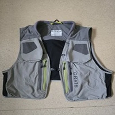 Orvis Ultralight Fly Fishing Vest / Gilet - Size [L] - Grey