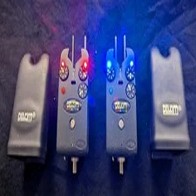 Delkim EV Plus Bite Alarms with Snag Ears and Cases. Carp Fishing Tackle