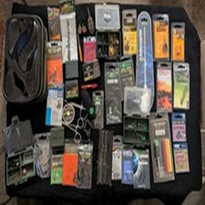 Korda Compac. Including Lots Of Carp Fishing Terminal Tackle. Korda, Fox, Guru.