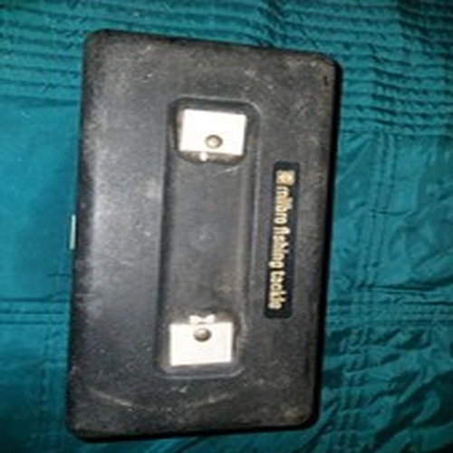 Fishing Seat Box With Float Box And Bait And Tackle