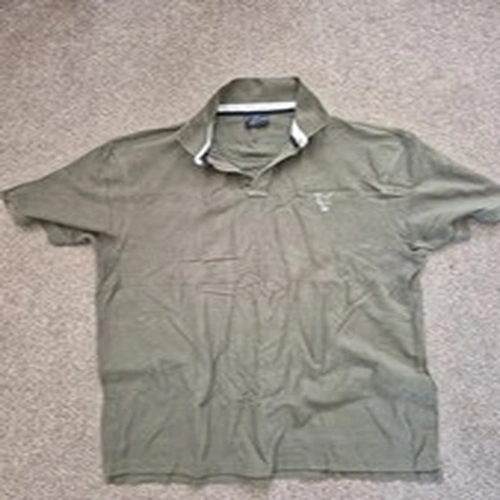 Fox Collection Green & Silver Polo Shirt