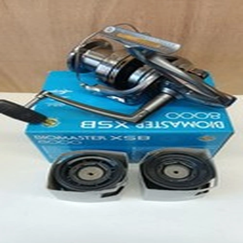 Shimano Biomaster 8000 Xsb Carp/Sea Fishing Reel  2 X Spare Spools Boxed