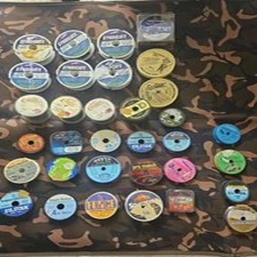 Fishing line Job Lot Used Carp Course Fishing Set Up
