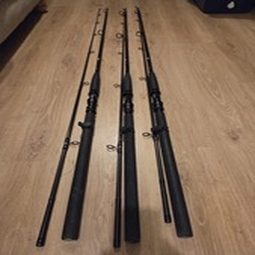 Catfish Pro MK2 Persuader 3 Rods 11ft 5lb ND Spikes And Magnetic Rod Holders Bag