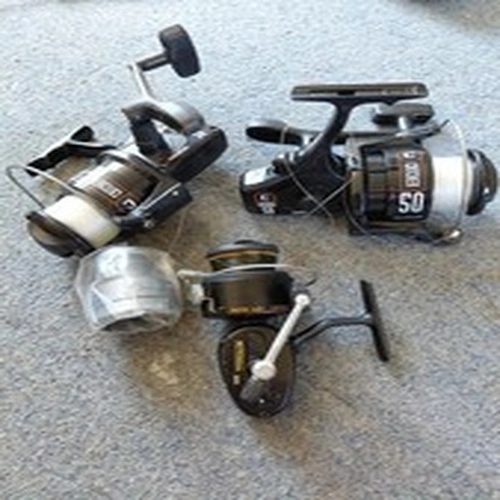 2 X Masterline 50 Fishing Reels, 1 X Mitchell 300