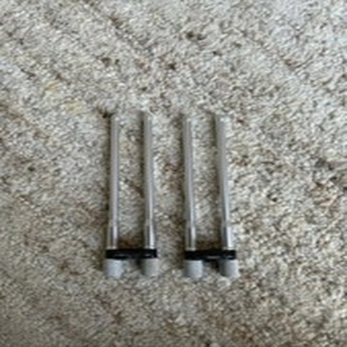 2x Korda Stow Bar Snag Ears In Silver Carp Fishing Set Up Tackle