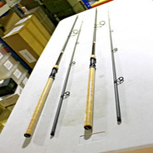 Pair High Quality 10' 1.25lb test carp Barbel rod high carbon ex display mint