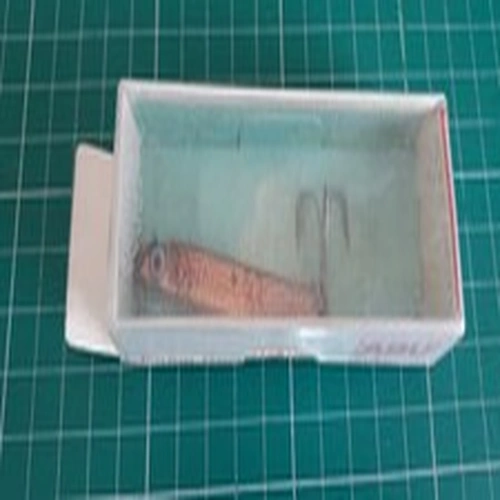 Vintage Abu Krill K 18g Sweden Fishing Lure. Copper. Boxed