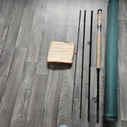 ONE AND ONLY PRICE DROP AS ITS FREE POST SIGNATURE,SALMON FLY ROD 14FT 4 PIECE