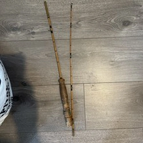 3foot  7 Two Piece Split Can Fly Rod Extremely Rare Vintage