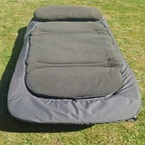 TF Gear Flat Out King Size Carp Fishing Bed 4 Legs Excellent Condition
