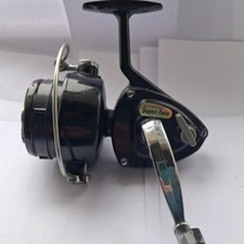 A vintage Intrepid Super Twin fishing reel
