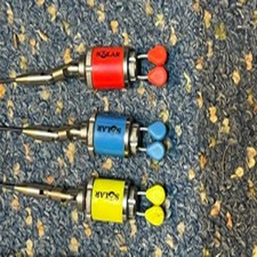Solar Titanium Short Arms With Small Red, Blue and Yellow Heads x 3