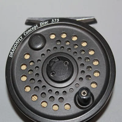 LEEDA DRAGONFLY CONCEPT DISC 375 FLY FISHING REEL WITH FLY LINE