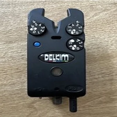 Delkim TXI Plus Bite Alarm. White LEDs ⚪. Hard Case. Carp Fishing. 