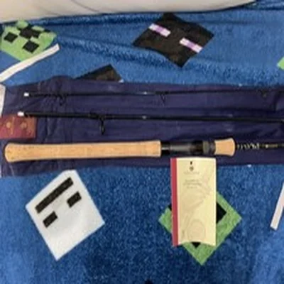 HARDY PERFECTION SPINNING ROD 3 PIECE 8FT 6” 7-28GM TROUT PERCH LURE FISHING 