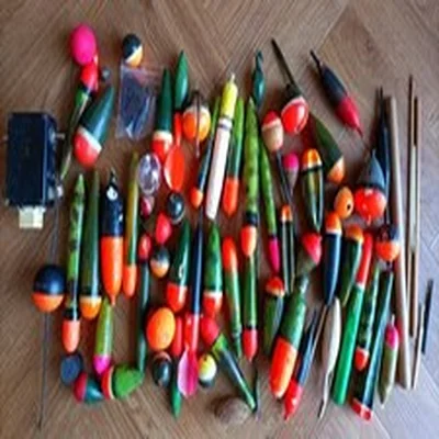 Large Job Lot Pike ? Float Indicators Fishing Various Sizes + Bits As Photos