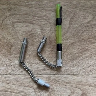 Korda Stow Green Carp Fishing Bobbin Head With Long & Short Magnetic Chain